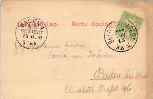 1900 Bród, Nagyrév, Szlavónbród, Slavonski Brod, Brod na Savi; Brod postije zaprame / Brod nach der ...