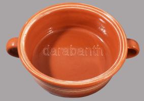 Csótár Rezső kerámia fazék, jelzett, hibátlan, d: 26 cm