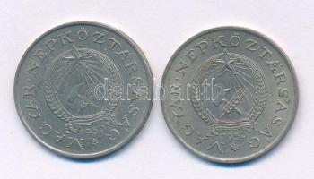 1950. 2Ft Cu-Ni (2x) T:AU,XF patina Adamo F7.1