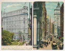 AMERIKA, EGYESÜLT ÁLLAMOK - 17 db RÉGI város képeslap, vegyes minőségben / UNITED STATES OF AMERICA ...