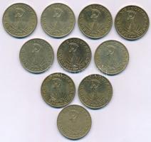 1984. 10Ft Al-bronz (10x) T:UNC,AU
Adamo F9.1