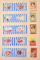 kb 320 darabos holland gyufacímke gyűjtemény