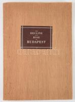 The Decline and Rise of Budapest. [red., intr.] Paul Vajda. Budapest, 1946. Móricz Miklós Printing House. [4] p. + 23 t. (8 kétoldalas). Egyetlen kiadás.A magyar származású amerikai olvasók számára készített Budapest-album a háborús pusztítás és újjáépítés képeivel.   Single edition. A Budapest album with images of wartime destruction and reconstruction, created for American readers of Hungarian descent.