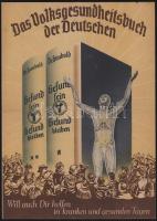 ca 1930 Das Volksgesundheit der Deutschen nagy méretű reklám kiadváy 4 p. 27x37 cm