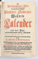 (Címerkalendárium) Wappenkalender. - Der durchlauchtigen Welt zum fünf und dreysigstenmal neu vermeh...