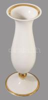 Bavaria Handel aranyozott váza, jelzett, hibátlan, m: 23,5 cm