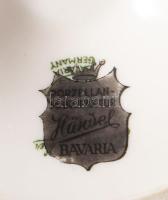 Bavaria Handel aranyozott váza, jelzett, hibátlan, m: 23,5 cm