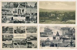 35 db RÉGI magyar város képeslap / 35 pre-1945 Hungarian town postcards