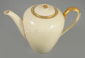 KPM kétszemélyes hatrészes antik kávézó szett, jelzett, hibátlan