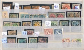 Dánia kis tétel a klasszikusoktól, jobbakkal, katalogizálva / Denmark small lot, including classic s...