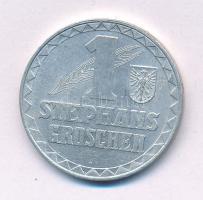 Ausztria 1950 k. Bécs 1 Stephansgroschen "Szt. István-székesegyház" Al zseton T:AU lakkozott? Austria cca 1950. Vienna 1 Stephansgroschen "Stephansdom" Al token C:AU lacquered?