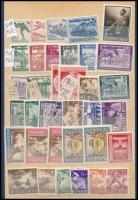 Német összeállítás: Reich (pecsételetlen, falcosak jelölve), Hivatalos, Berlin, NSZK, listával / Ger...