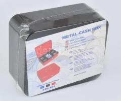 Fém tárolókazetta, bontatlan csomagolásában, 20x16x9 cm