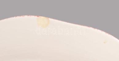 Woodland angol 16 részes süteményes tányér garnitúra, 3 tálon kis lepattanással, d: 20 cm