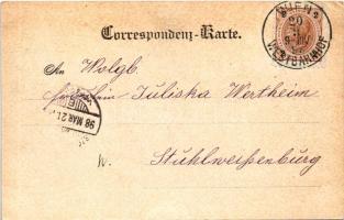 1898 Wien, Vienna, Bécs; K.k. priv. Carltheater. C. Ledermann jun. / theatre (fl)