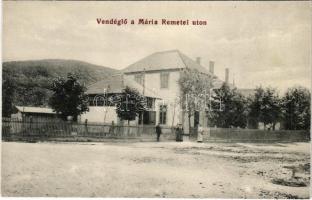 Budapest II. Vendéglő a Máriaremetei úton, étterem, Balázs Antal mészárszéke