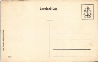 Pápa, Esterházy út, villa. Kis Tivadar kiadása (EK)