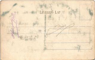 Kaposvár, Fő utca, könyvkereskedés, üzlet. Hagelmann Károly kiadása (szakadás / tear)