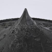 Reneszánsz pajzs öntött rezin másolata, d: 53 cm