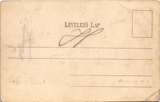 Kisbér, M. kir. ménes, 4 éves anyakancák. Haftl Kálmán kiadása (EB)