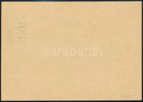 Székelyudvarhely 1944 Használatlan díjjegyes levelezőlap / Unused PS-card
Signed: Bodor