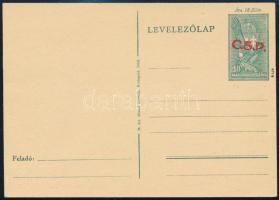 Rimaszombat 1945 Használatlan díjjegyes levelezőlap / Unused PS-card
Signed: Bodor