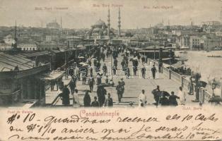 1899 Constantinople Galata bridge (EK)