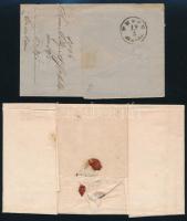 1864 2 db levél, egyik 5kr a másik 10kr bérmentesítéssel / 2 covers