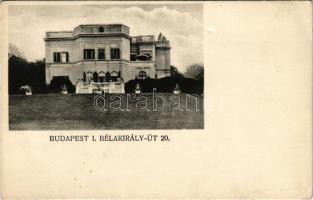 Budapest XII. Frivaldszky-Mauthner-Pálffy villa. Béla király út 20. (tűnyom / pinmark)

A villa Br...