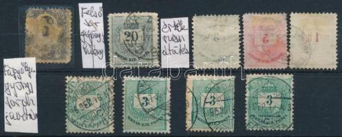 9 db krajcáros bélyeg érdekességekkel