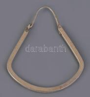 Ezüst (Ag) fülbevaló pár, jelzett, 3,08g