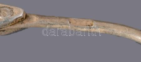 Ezüst (Ag) fülbevaló pár, jelzett, 3,08g