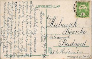 1916 Budapest XV. Pestújhely, Állami Munkáskórház. Balogh Béla kiadása (EK)