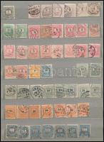 51 db krajcáros bélyeg vízjel és fogazat azonosítás nélkül, jobb értékekkel / 51 stamps