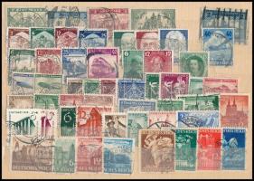 Deutsches Reich 1924-1941 20 db klf komplett kiadás jobbakkal, stecklapon