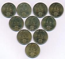 1986. 10Ft Al-bronz (10x) T:AU
Adamo F9.1