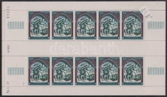 7 db klf vegyes külföldi teljes ív, benne Monaco, Togo és Szovjetunió