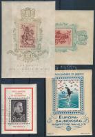 1939-1963 4 klf blokk (Bethlen blokkpár, Sztálin gyászblokk, Műkorcsolya tévnyomattal) (24.000)