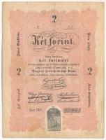 1848. 2Ft "Kossuth bankó" "HS. 75945" T:F Adamo G106