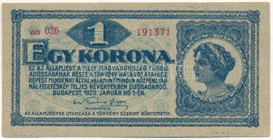 1920. 1K "aa 036 191371" T:AU Adamo K4