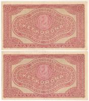 1920. 2K (2x) sorszámkövetők "2ab 076 * 016732 - 2ab 076 * 016733" T:XF
Adamo K7