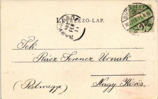 1902 Budapest V. Petőfi szobor. Edgar Schmidt kiadása