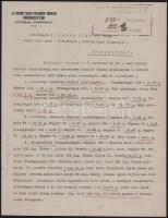 1922 Eszterháza, az Esterházy hercegi hitbizományi uradalom növénynemesítő üzemének fejléces papírjára írt levél