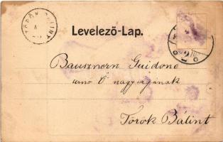 Ferenc József király család körében első karácsony estén (1898), néhai Erzsébet királyné (Sissi) Alf...