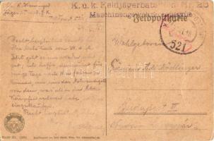 1918 Osztrák-magyar katonai művészlap. Josef Eberle / WWI Austro-Hungarian K.u.k. military art postc...