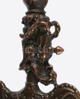 Díszes tibeti phurba, h: 9,5 cm