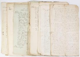 2 db 19. századi kézzel írt magyar nyelvű irat