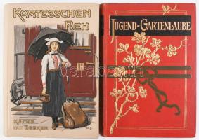 Egy ládányi vegyes témájú német könyv: mesék, történelem, társadalomtudomány