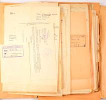 1930-1940 Dohánytermesztéssel kapcsolatos iratok, kimutatások, gróf Wenkheim Antalné kistápéi dohánytermelő kísérleti gazdaságának iratai, debreceni akadémia gazdasági iratai, stb.