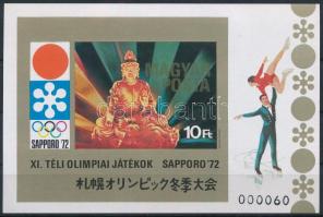 1971 Téli olimpia (IV.) - Sapporo vágott blokk